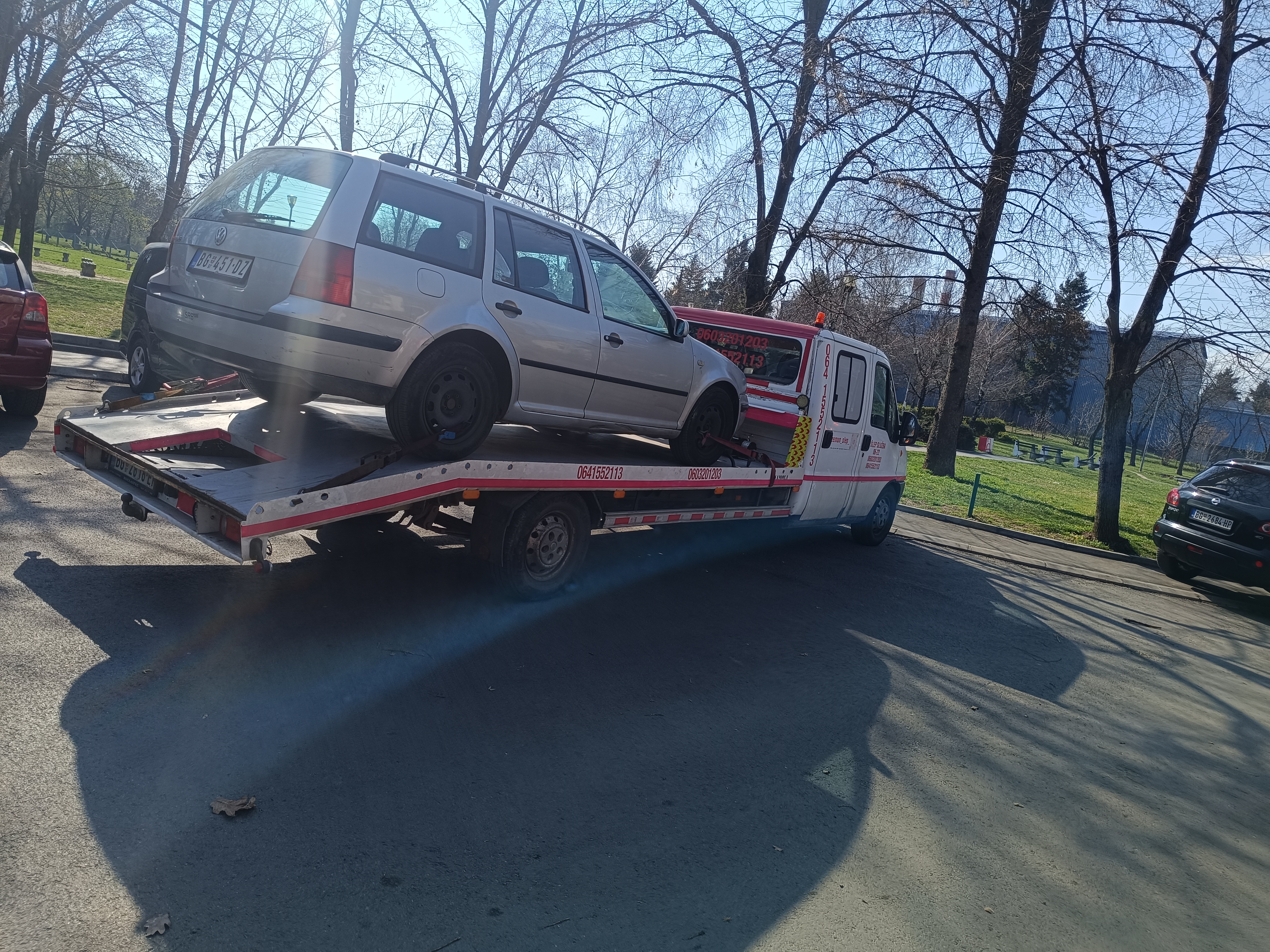 Šlepovanje VW Bora karavan