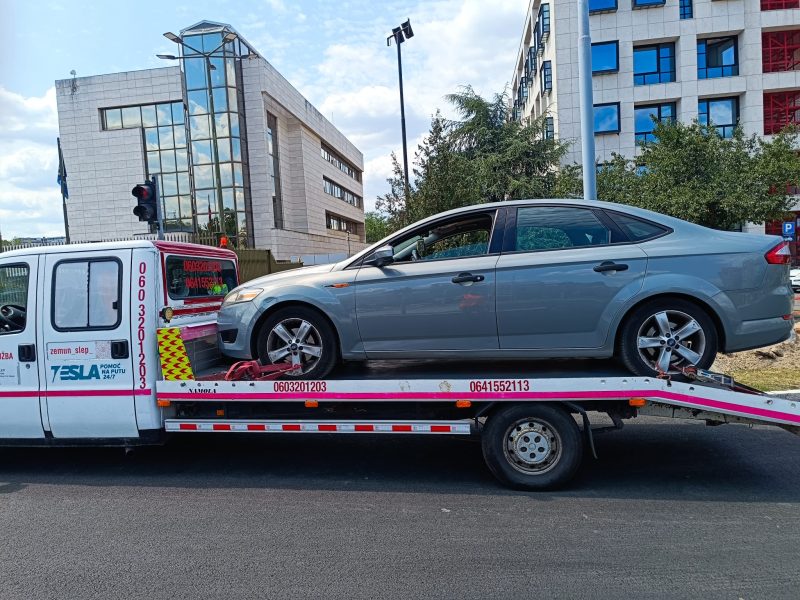 Šlep intervencija na terenu – AB TRANS-ŠLEP