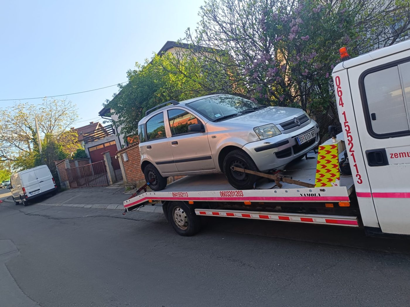 Fiat Punto u Zemunu – AB TRANS-ŠLEP