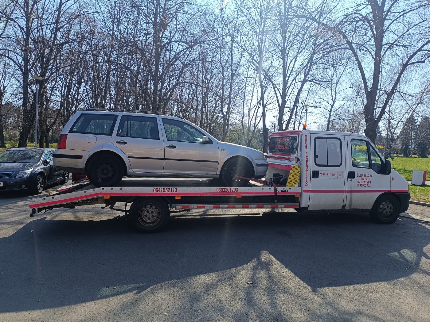 Šlepovanje VW Bore – AB TRANS-ŠLEP